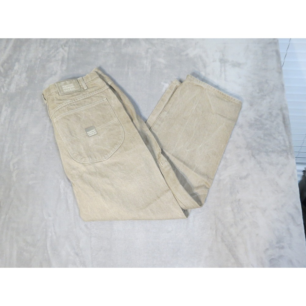Vintage Marithe Francois Girbaud Jeans Mens 42 Tan Brand X Authentic Fit Baggy